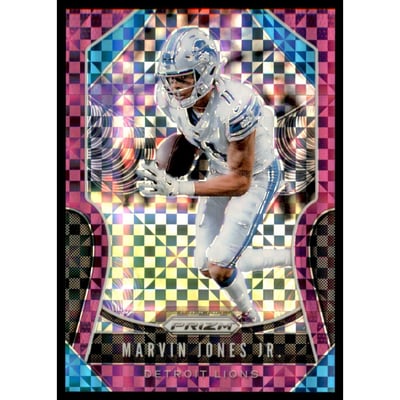 2019 Panini Prizm Prizms Purple Power #109 Marvin Jones Jr.