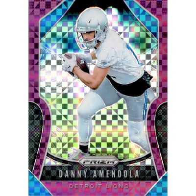2019 Panini Prizm Prizms Purple Power #110 Danny Amendola