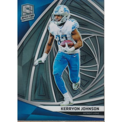 2019 Panini Spectra #87 Kerryon Johnson