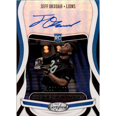 2020 Certified Rookie Signatures #1 Jeff Okudah/199