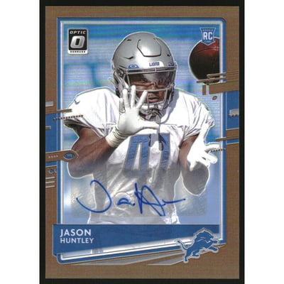 2020 Donruss Optic Rookies Autographs Bronze #104 Jason Huntley