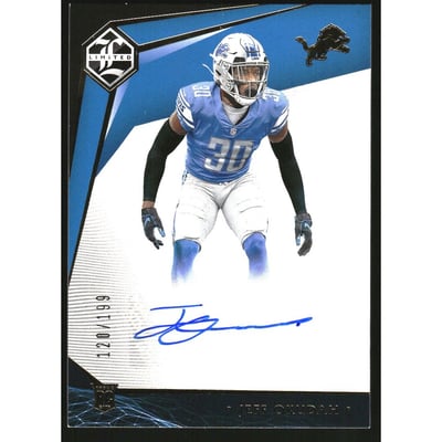 2020 Limited #216 Jeff Okudah AU RC