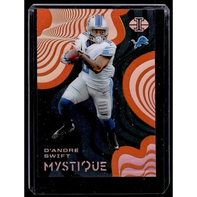 2020 Panini Illusions Mystique Orange #6 D'Andre Swift