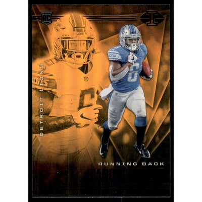 2020 Panini Illusions Orange #12 D'Andre Swift