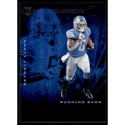 2020 Panini Illusions Sapphire #12 D'Andre Swift