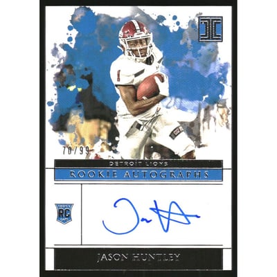 2020 Panini Impeccable Rookie Autographs #161 Jason Huntley