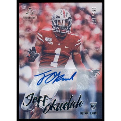 2020 Panini Luminance Rookie Luminance Autographs #119 Jeff Okudah/299