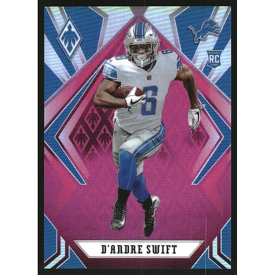 2020 Panini Phoenix Pink #109 D'Andre Swift