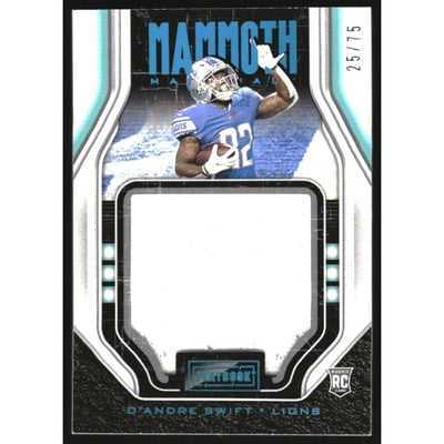 2020 Panini Playbook BLITZ Memorabilia #14 Miles Sanders