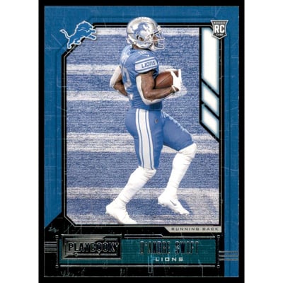 2020 Panini Playbook #109 D'Andre Swift RC
