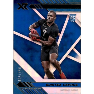 2020 Panini XR Blue #175 Quintez Cephus