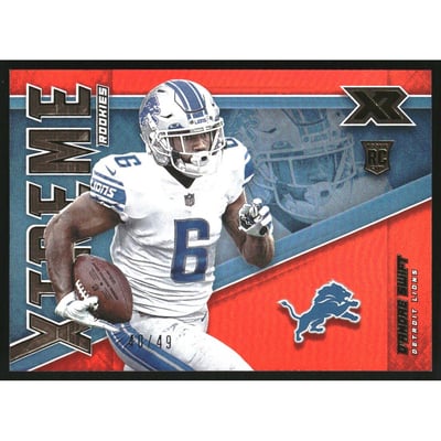 2020 Panini XR Xtreme Rookies Orange #9 D'Andre Swift
