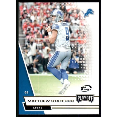 2020 Playoff 1st Down #167 Matthew Stafford