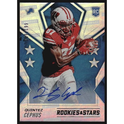 2020 Rookies and Stars Rookies Longevity Signatures #179 Quintez Cephus/199