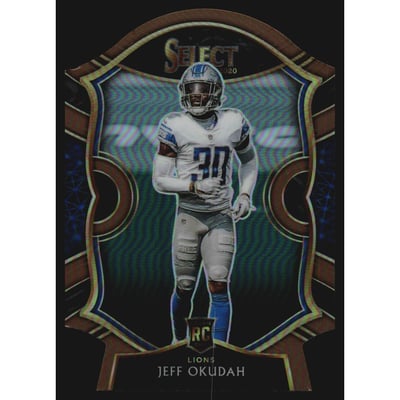 2020 Select Prizm Copper Die Cut #86 Jeff Okudah