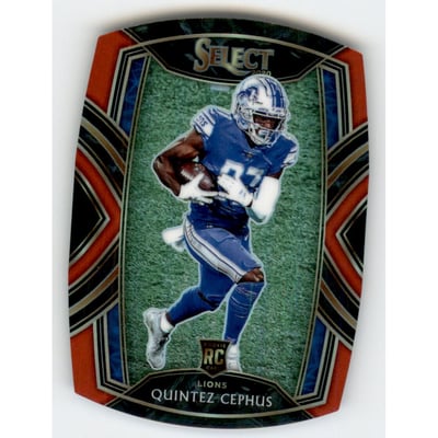 2020 Select Prizm Red Die Cut #300 Quintez Cephus