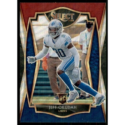 2020 Select Prizm Tri Color #186 Jeff Okudah