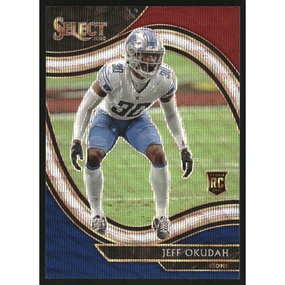2020 Select Prizm Tri Color #386 Jeff Okudah