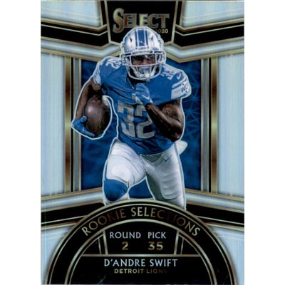 2020 Select Rookie Selections Prizm #15 D'Andre Swift