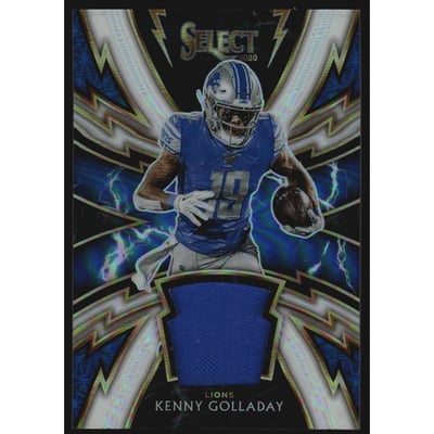 2020 Select Sparks Materials Prizm White #37 Kenny Golladay