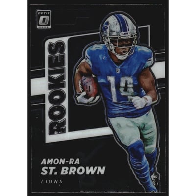 2021 Donruss Optic Rookie Gridiron Kings #17 Amon-Ra St. Brown