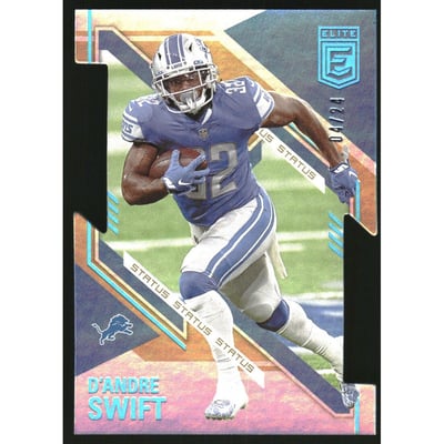 2021 Elite Status Die Cut #63 D'Andre Swift