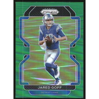 2021 Panini Prizm Prizms Green #148 Jared Goff