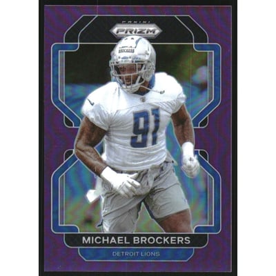 2021 Panini Prizm Prizms Purple #151 Michael Brockers
