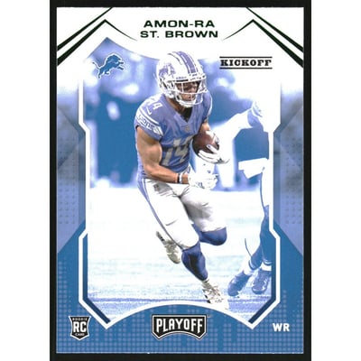 2021 Playoff Kickoff #231 Amon-Ra St. Brown