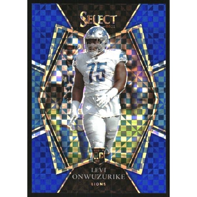 2021 Select Prizm Blue #190 Levi Onwuzurike