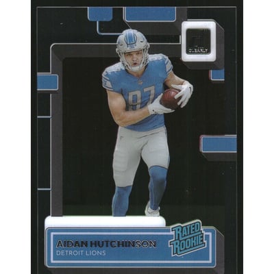 2022 Clearly Donruss #63 Aidan Hutchinson RR RC