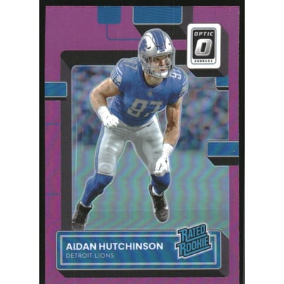2022 Donruss Optic Pink #213 Aidan Hutchinson RR