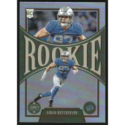 2022 Panini Chronicles Legacy Update Rookies Silver #208 Aidan Hutchinson