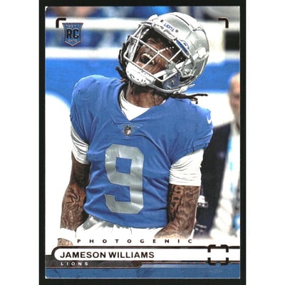 2022 Panini Chronicles Photogenic Bronze #45 Jameson Williams