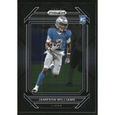 2022 Panini Chronicles Prizm Black #13 Jameson Williams