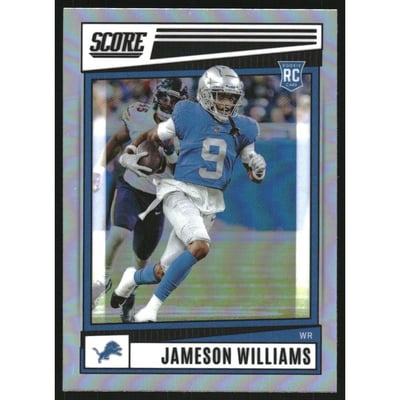 2022 Panini Chronicles Score Premium Rookies Silver #SP377 Jameson Williams