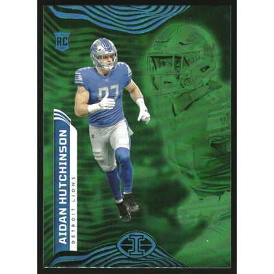 2022 Panini Illusions Emerald #29 Aidan Hutchinson
