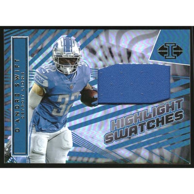 2022 Panini Illusions Highlight Swatches #5 D'Andre Swift