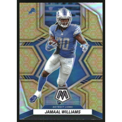 2022 Panini Mosaic Honeycomb #66 Jamaal Williams