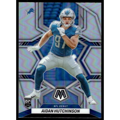2022 Panini Mosaic Silver #287 Aidan Hutchinson DEB
