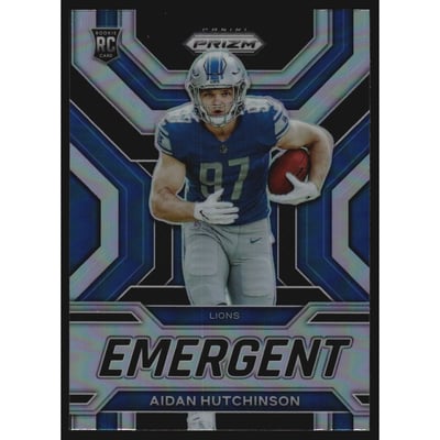 2022 Panini Prizm Emergent Prizms Silver #20 Aidan Hutchinson
