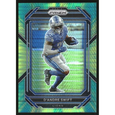 2022 Panini Prizm Prizms Hyper #96 D'Andre Swift