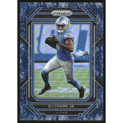2022 Panini Prizm Prizms Navy Camo #99 D.J. Chark Jr.