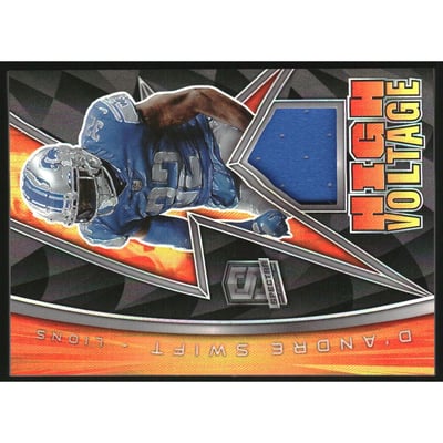 2022 Panini Spectra High Voltage Materials #15 D'Andre Swift