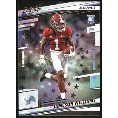 2022 Prestige Xtra Points Blue #307 Jameson Williams