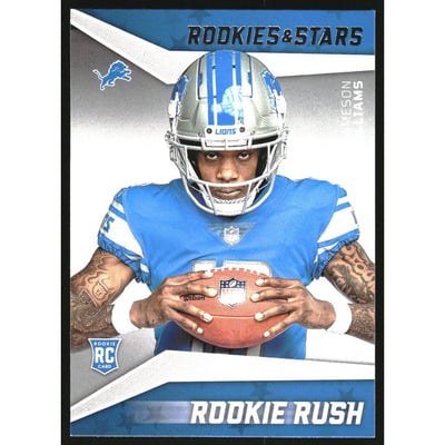 2022 Rookies and Stars Rookie Rush #9 Jameson Williams