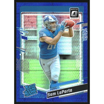 2023 Donruss Optic Blue Hyper #237 Sam LaPorta RR