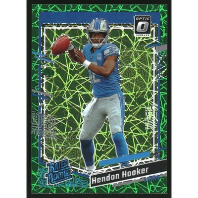 2023 Donruss Optic Green Velocity #234 Hendon Hooker RR