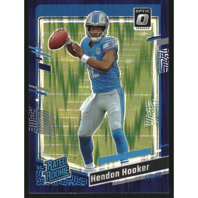2023 Donruss Optic Purple Shock #234 Hendon Hooker RR