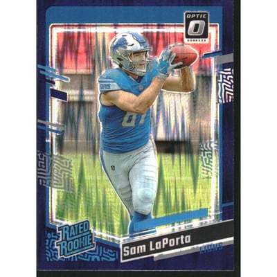 2023 Donruss Optic Purple Shock #237 Sam LaPorta RR